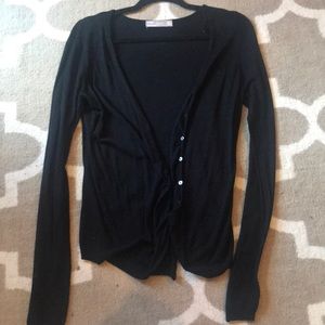 Zara black cardigan
